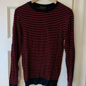 Striped crewneck sweater by American Apparel